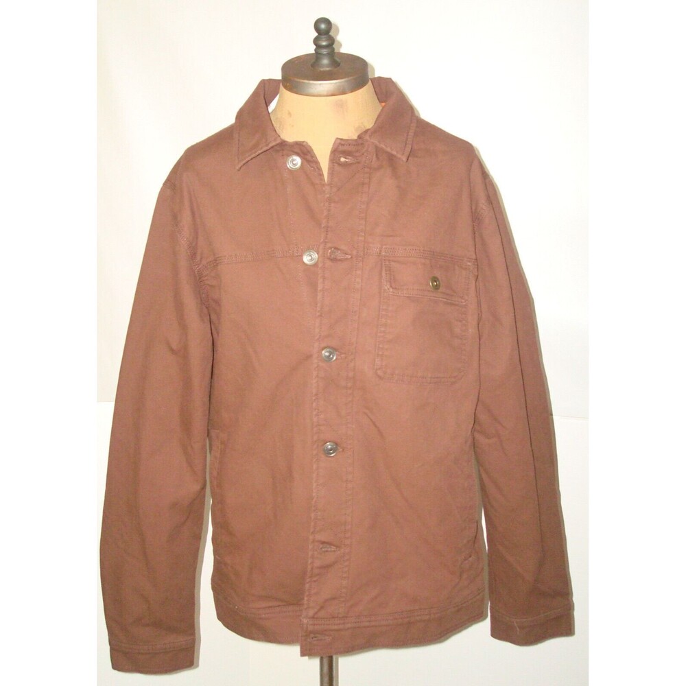 New NWT XXL Mens Coat Prana Trembly Jacket Stout Wind Warm Lined Lt Brown Orange